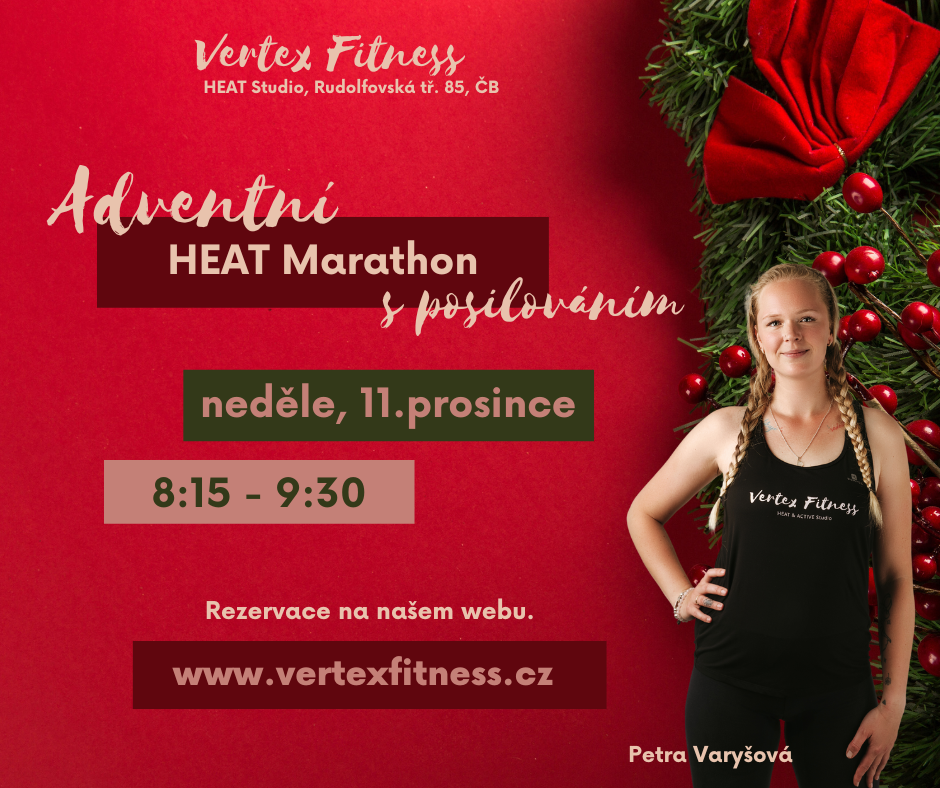 Adventní HEAT Marathon s posilováním